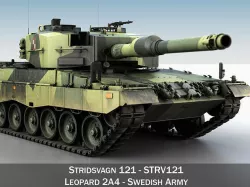 Stridsvagn 121 - Swedish Army 3D model