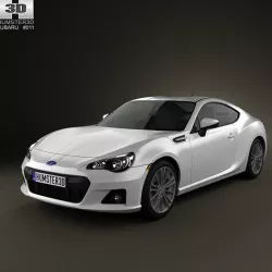 Subaru BRZ 2013 3D model
