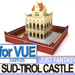 Sud-Tirol Castle 3D model