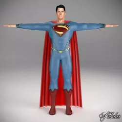 SUPERMAN 2013 3D model