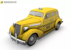 Taxi 1 3D model