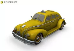 Taxi 2 3D model