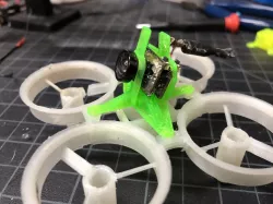 Tiny Whoop flexible camera mount
