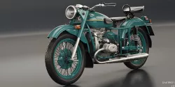 Ural M67-36 1976 Low-poly 3D model