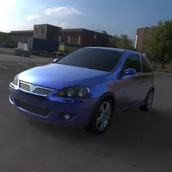 Vauxhall Corsa SRI 2004 3D model