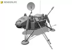 Viking Lander 3D model