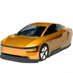 Volkswagen XL1 1 liter Hybrid 3D model