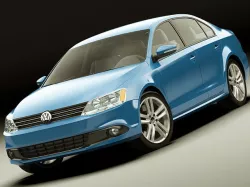 VW Jetta 2011 3D model