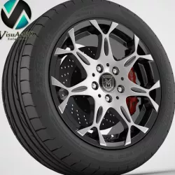 Wheel Marcello MR02 3D model