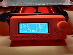 YAPLCDK - Yet Another Prusa LCD Knob (Spiky edition)