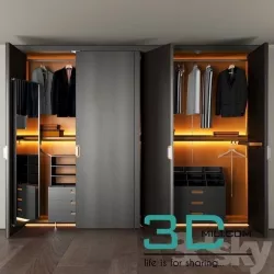 3d cabinet model 3D model