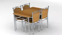 4_Chairs Table