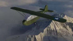 Aeronca TG-5 Aircraft Bomber Low-Poly Low-poly  3D model