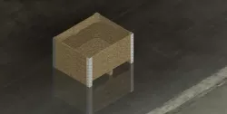 Agricultural Wood Bin