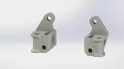 Atlas V - two part support bracket