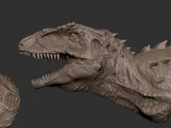 Banjo Dinosaur head