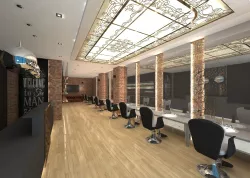Barber 3D model