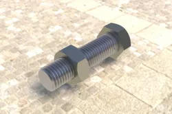 Bolt and Nut  M16