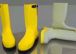 boots 3D model