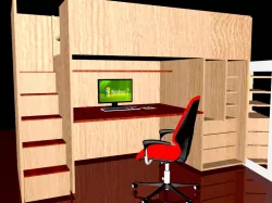 BUNK   DESK WARDROBE  ARDA BİRCAN