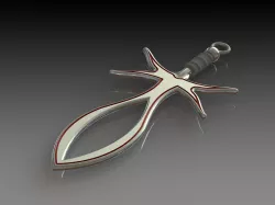 Butterfly Sword Pendant