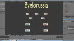 Byelorussia - paper - money models 3D model