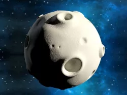 Cartoon Moon 3D model