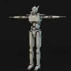 Chappie  3D model