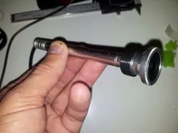 Cheap microscope fish eye lens adapter