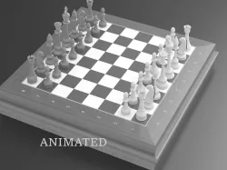 chess 3D model
