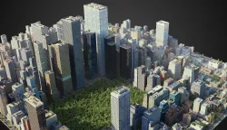 City R4 3D model