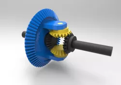 Differential Gears in solidworks
