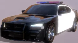 Dodge Police Interceptor 3D Model Low-poly  3D model