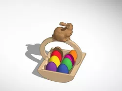 easter egg basket