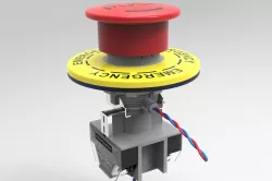 Emergency Stop button - built-in light
