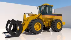 EXCAVATOR GRAB  3D model
