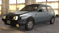 Fiat uno 3D model