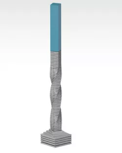 Flame Telecommunication Tower