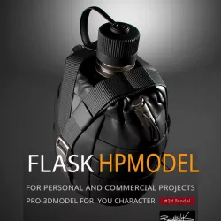 FLASK 3D model