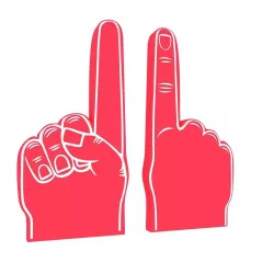 Foam Finger 3D model