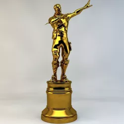 Fortnite Award 3D model