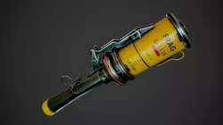 Frag Grenade Low-poly  3D model