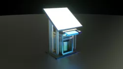 Futuristic Computer 3D model