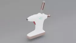 Futuristic Jet Injection 3D model