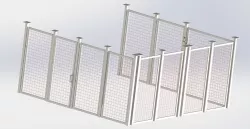 Guardrails 3D model