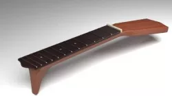 Guitar Neck Low-poly  3D model