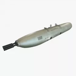 Gun Pod UPK-23-250 Low-poly  3D model