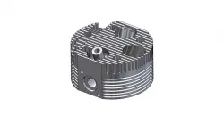 Head for RC airplane radial engine
