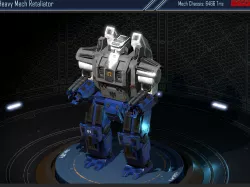 Heavy Mech Retaliator Low-poly  3D model