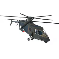 Helicopter Low-poly  3D model